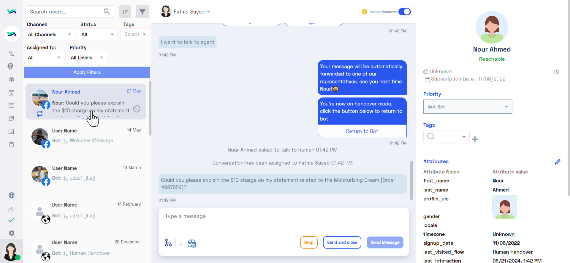 Navigate to the specific conversation you want to tag..png